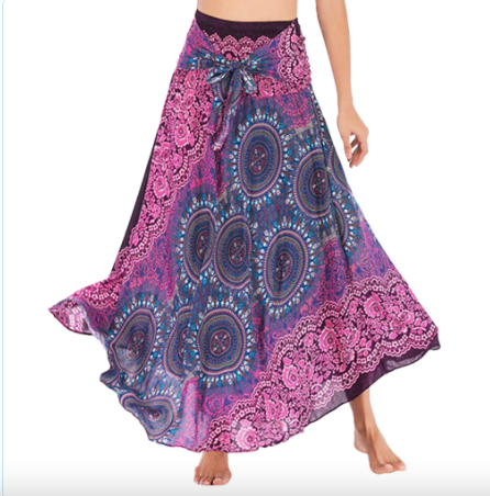 Rose Mandela Bohemian Skirt-Dress