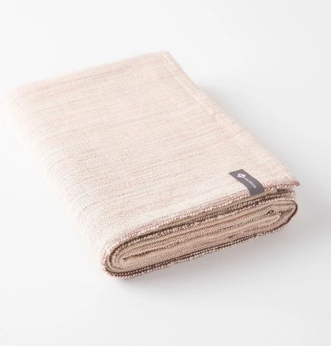 Melange Cotton Yoga Blanket